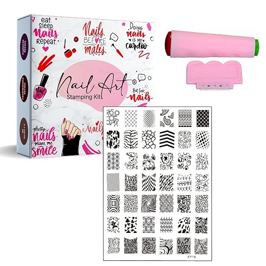 Transparent Nail Art Stamper Kit