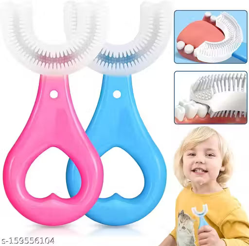 U-Shaped Kids Toothbrush (Pack of 2)