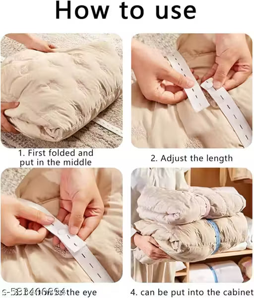 10pcs Adjustable Clothing Storage Straps