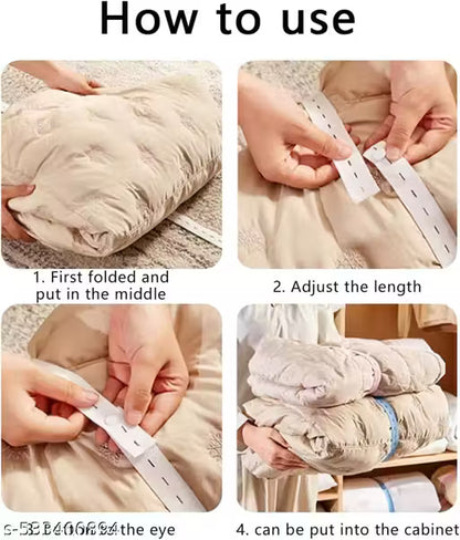 10pcs Adjustable Clothing Storage Straps