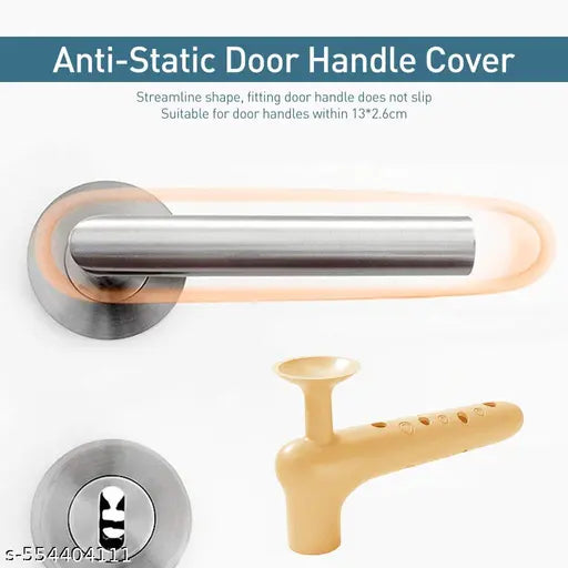 6PCS Silicone Door Handle Protector – Baby Safety Guard
